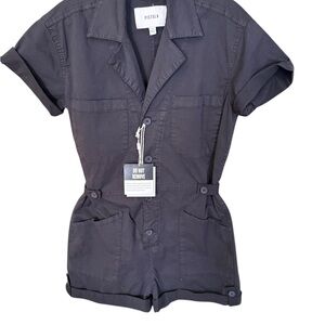 Pistola Dark Gray Women's Shorts Romper